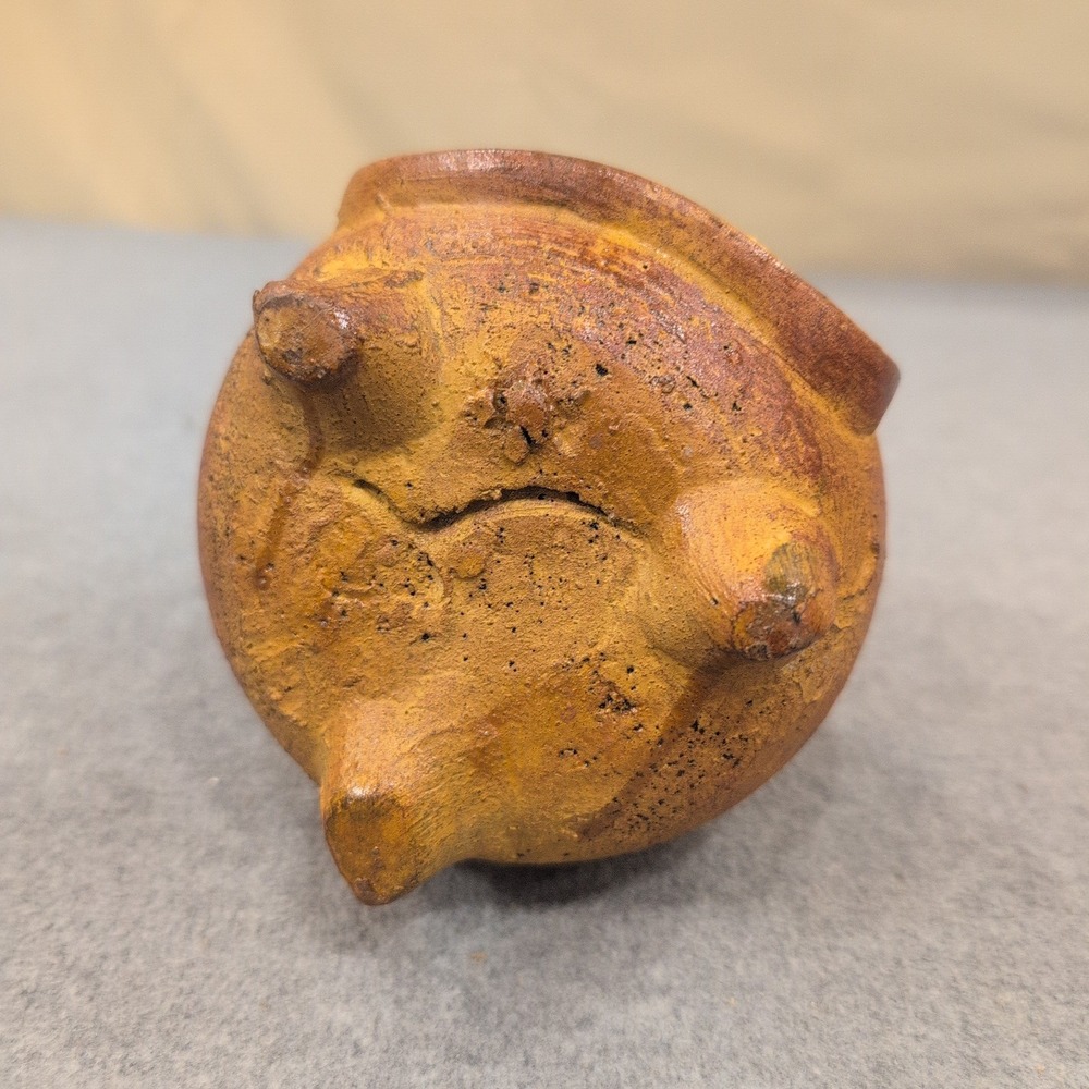 Rustic Terracotta Miniature Chiminea Incense Burner Tabletop Clay Fireplace Dec - Picture 4 of 7
